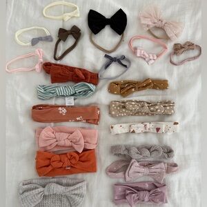 Assorted Baby Headbands and Bows